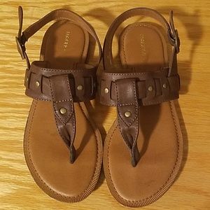 Brown Leather Sandal
